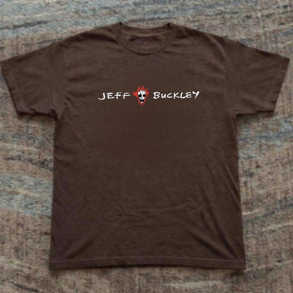 Gildan Brown T Shirt Jeff Buckley Brown T Shirt
